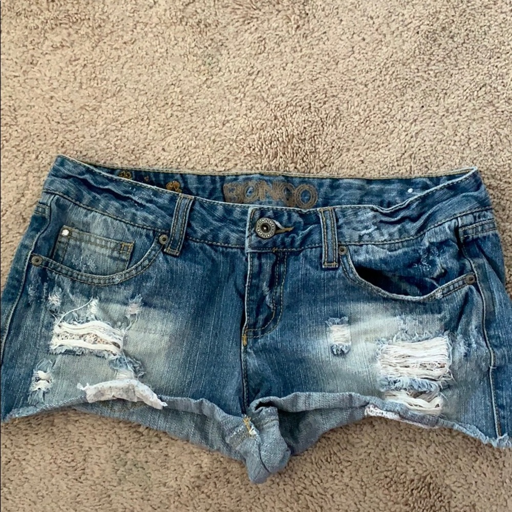 jean shorts